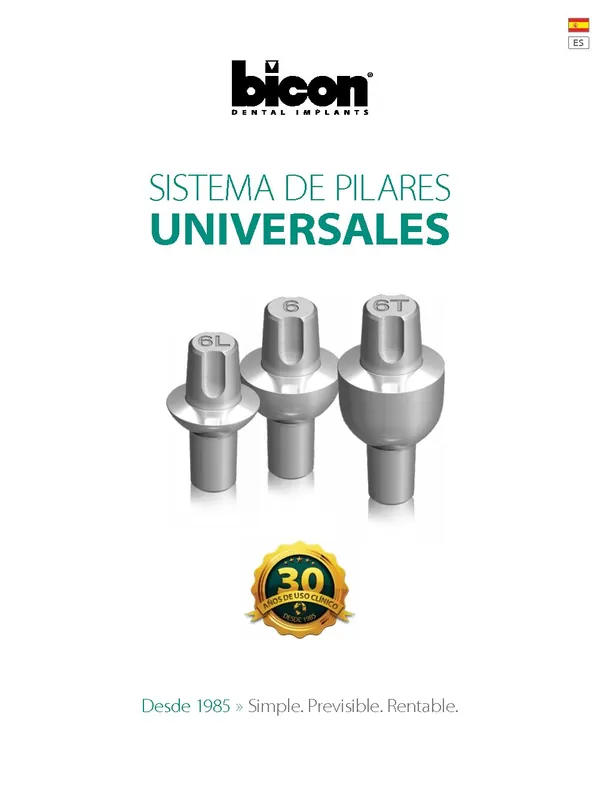 Catálogo Pilares universales